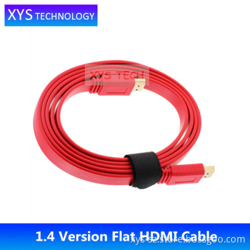 Professional high speed 1.4 Version Flat HDMI Cable/